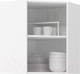 Миниатюра изображения товара Шкаф навесной для кухни Mio Tesoro Пасадена ШВУ 600 угловой (белый/ателье светлое)
