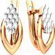Миниатюра изображения товара Серьги из розового золота ZORKA 300325.14K.R.ZZ