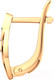 Миниатюра изображения товара Серьги из розового золота ZORKA 300325.14K.R.ZZ