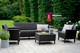 Миниатюра изображения товара Комплект садовой мебели Keter Salemo 3 Seater Set / 253237 (капучино)