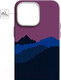 Миниатюра изображения товара Чехол-накладка Luxo Горный пейзаж J274 для iPhone 13 Pro Max (черный/фиолетовый)