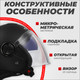 Миниатюра изображения товара Мотошлем LS2 OF620 Classy Solid (S, матовый черный)