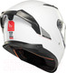 Миниатюра изображения товара Мотошлем MT Helmets Braker SV Solid (M, глянцевый жемчужно-белый)