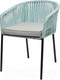 Миниатюра изображения товара Стул садовый Bergenson Bjorn Reed / BB0000814 (черный/серо-голубой)
