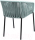 Миниатюра изображения товара Стул садовый Bergenson Bjorn Reed / BB0000814 (черный/серо-голубой)