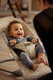 Миниатюра изображения товара Детский шезлонг BabyBjorn Bliss woven 0060.38 (Dark Grey )