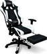 Миниатюра изображения товара Кресло геймерское Calviano 1585 (черный/белый)