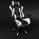 Миниатюра изображения товара Кресло геймерское Calviano 1585 (черный/белый)