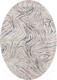 Миниатюра изображения товара Коврик Kartal Afina NR24C-GRAY-OVAL (0.8x1.5)