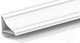 Миниатюра изображения товара Плинтус для стеновой панели Ideal Потолочный Ламини 8мм 001 Белый (3м)