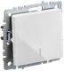 Миниатюра изображения товара Выключатель IEK Brite BR-V12-1-10-K01 (белый)