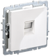 Миниатюра изображения товара Розетка IEK Brite BR-T10-K01 (белый)