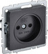 Миниатюра изображения товара Розетка IEK Brite BR-R13-10-K02 (черный)