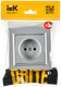 Миниатюра изображения товара Розетка IEK Brite BR-R14-16-K47-F (алюминий)