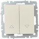 Миниатюра изображения товара Выключатель IEK Brite BR-V15-0-10-K10 (бежевый)