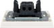 Миниатюра изображения товара Выключатель IEK Brite BR-V10-0-10-K36-F (жемчуг)