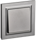 Миниатюра изображения товара Выключатель IEK Brite BR-V10-0-10-K46-F (сталь)