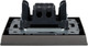 Миниатюра изображения товара Выключатель IEK Brite BR-V10-0-10-K46-F (сталь)