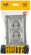 Миниатюра изображения товара Розетка IEK Brite BR-R23-10-K46-F (сталь)