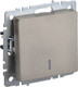 Миниатюра изображения товара Выключатель IEK Brite BR-V12-1-10-K37 (шампань)
