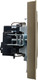 Миниатюра изображения товара Розетка IEK Brite BR-R14-16-K37-F (шампань)