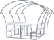 Миниатюра изображения товара Каркас беседки ИМпласт Астра 2.9x1.7м / 40x20мм
