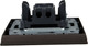 Миниатюра изображения товара Выключатель IEK Brite BR-V10-0-10-K45-F (темная бронза)