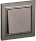 Миниатюра изображения товара Выключатель IEK Brite BR-V10-0-10-K45-F (темная бронза)