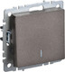 Миниатюра изображения товара Выключатель IEK Brite BR-V12-1-10-K45 (темная бронза)