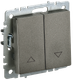 Миниатюра изображения товара Выключатель IEK Brite BR-V15-0-10-K45 (темная бронза)