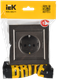 Миниатюра изображения товара Розетка IEK Brite BR-R14-16-K45-F (темная бронза)