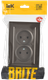 Миниатюра изображения товара Розетка IEK Brite BR-R23-10-K45-F (темная бронза)
