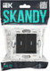 Миниатюра изображения товара Выключатель IEK Skandy SK-V22-1-10-K02 (черный)