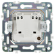 Миниатюра изображения товара Розетка IEK Skandy SK-R10-10-K02 (черный)
