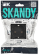 Миниатюра изображения товара Розетка IEK Skandy SK-R11-16-K02 (черный)