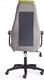 Миниатюра изображения товара Кресло офисное Tetchair Aviator флок/ткань (олива/серый/серый)