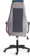 Миниатюра изображения товара Кресло офисное Tetchair Aviator флок/ткань (синий/серый/серый)