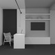 Миниатюра изображения товара Трековый светильник Maytoni TR168-1-7W3K-M-BS