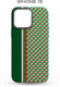 Миниатюра изображения товара Чехол-накладка Luxo Престижные ромбы J249 для iPhone 15 (зеленый/салатовый)