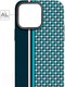 Миниатюра изображения товара Чехол-накладка Luxo Престижные ромбы J250 для iPhone 13 (синий/голубой)