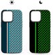 Миниатюра изображения товара Чехол-накладка Luxo Престижные ромбы J250 для iPhone 13 (синий/голубой)