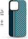Миниатюра изображения товара Чехол-накладка Luxo Престижные ромбы J250 для iPhone 13 (синий/голубой)