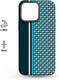 Миниатюра изображения товара Чехол-накладка Luxo Престижные ромбы J250 для iPhone 15 Pro Max (синий/голубой)