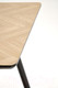 Миниатюра изображения товара Обеденный стол Halmar Berto (натуральный/черный)