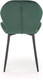 Миниатюра изображения товара Стул Halmar K538 (темно-зеленый/черный)
