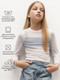 Миниатюра изображения товара Водолазка детская Amarobaby Young / AB-OD22-Y2702/00-128 (р.128, белый)
