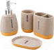 Миниатюра изображения товара Набор аксессуаров для ванной La and Te beaute LT-BS-17 (4пр)