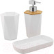 Миниатюра изображения товара Набор аксессуаров для ванной La and Te beaute LT-BSP-9WH (53449)
