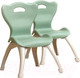Миниатюра изображения товара Набор стульев детских Kidwick Emily / KW679529 (зеленый/серый)