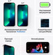 Миниатюра изображения товара Смартфон восстановленный Apple iPhone 13 Pro 256GB Flip Грейд A (серебристый)